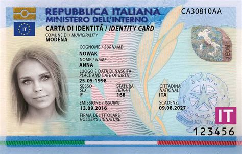 smart card italia|italy id card cost.